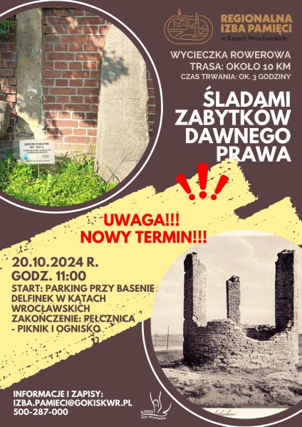 Wycieczka rowerowa ,,Śladami zabytków dawnego prawa"